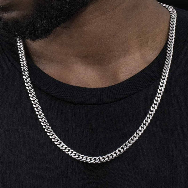 Iced Up London 6mm Cuban Chain <br> (White Gold)