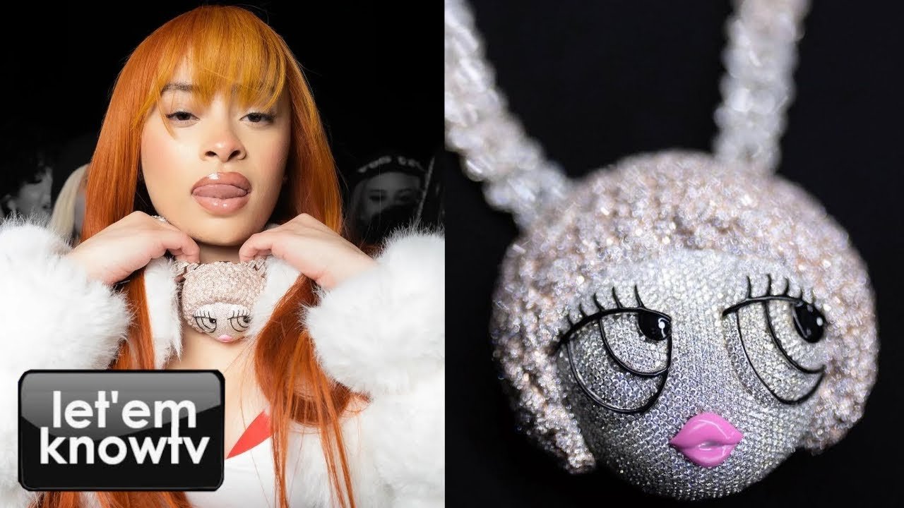 Ice Spice Rapper Chain Ice Spice Unveils New $100k Custom Diamond Chain – Iced Up London