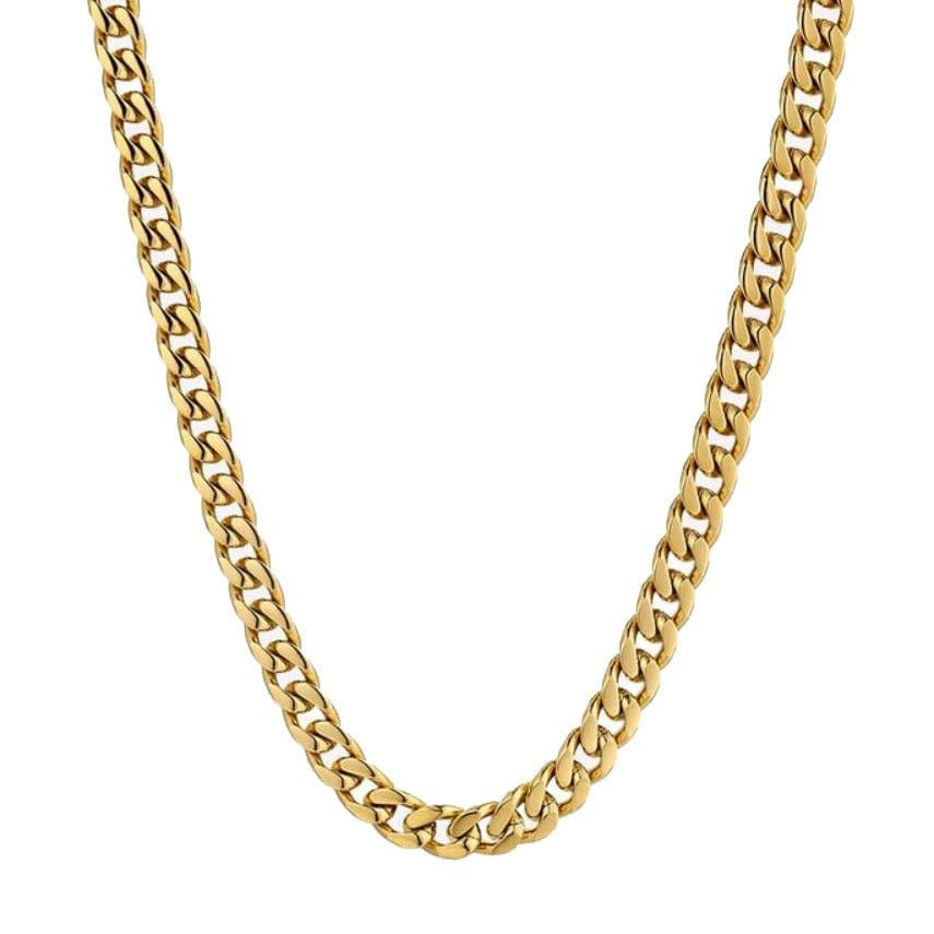 Cuban Chain 6mm in Gold | Iced Up London