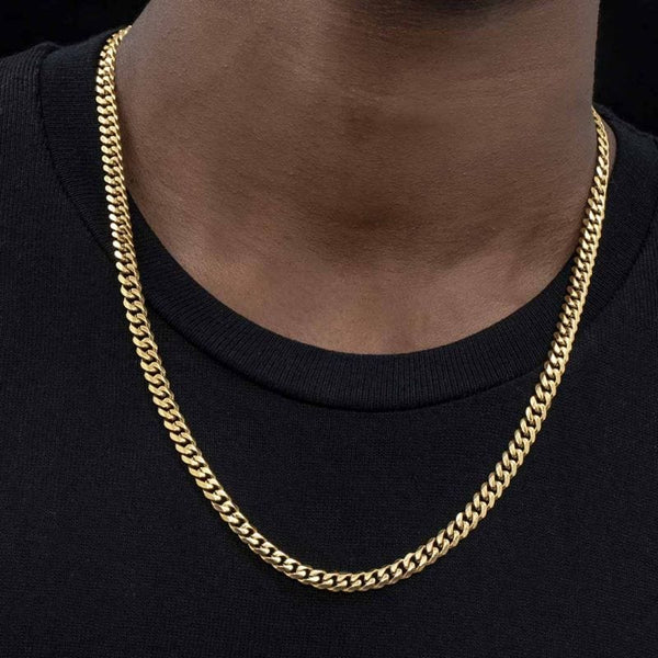 Iced Up London 6mm Cuban Chain <br> (18K Gold)