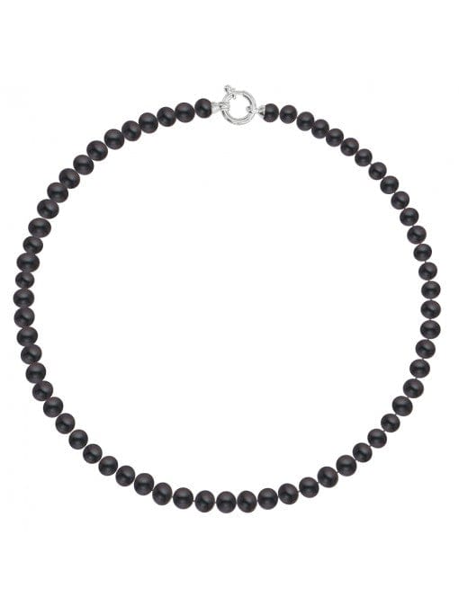 Iced Up London Black Pearl Necklace