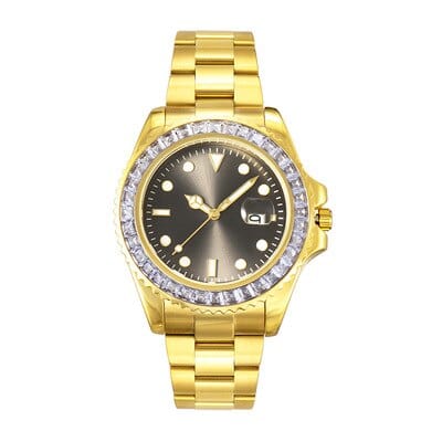 Iced Up London 200363144 Diamond Crown Watch <br> Bussiness <br> (18K Gold)