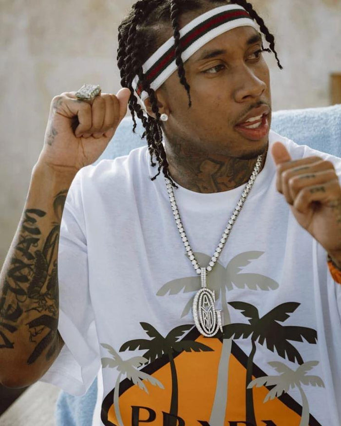 Tyga G Goyard Pendant Iced Up London