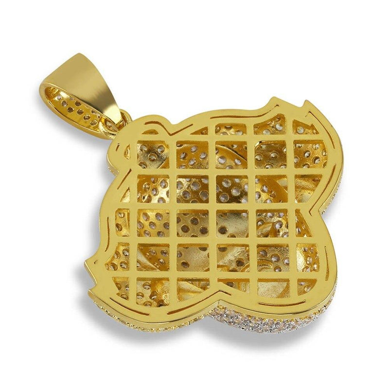 Iced Up London Pendant Iced Out Pendant <br> Pennywise <br> (18K Gold)