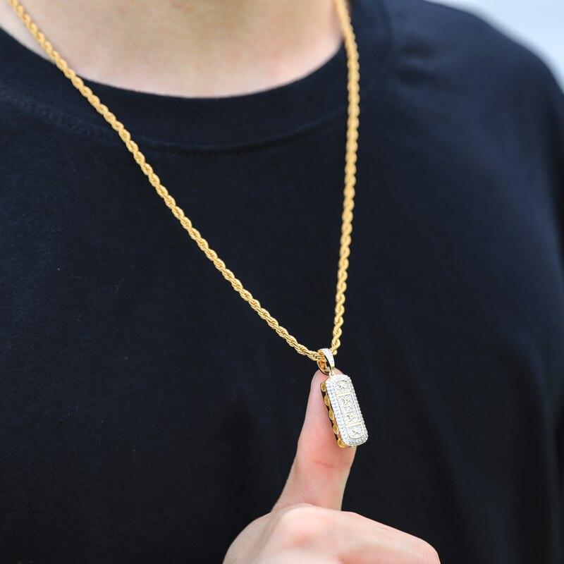 Iced Up London Pendant Iced Out Pendant <br> Xanax <br> (14K Gold)