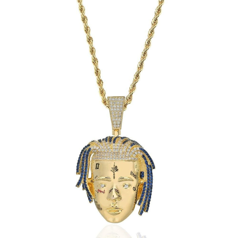 Iced Up London Pendant Iced Out Pendant <br> XXXTentacion <br> (18K Gold)