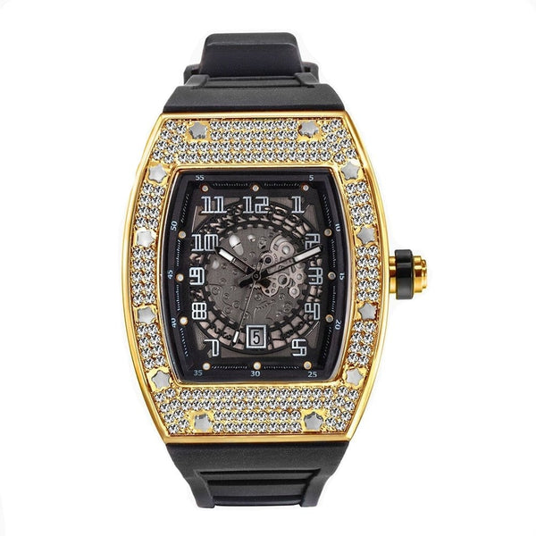 Iced Up London Iced Out Watch <br> Millionaire <br> (18K Gold)